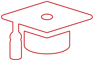 Mortarboard icon